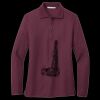 Women's Silk Touch Long Sleeve Polo Thumbnail