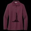 Women's Silk Touch Long Sleeve Polo Thumbnail