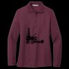 Women's Silk Touch Long Sleeve Polo Thumbnail