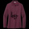 Women's Silk Touch Long Sleeve Polo Thumbnail