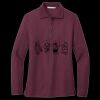 Women's Silk Touch Long Sleeve Polo Miniatura