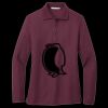Women's Silk Touch Long Sleeve Polo Miniatura
