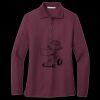 Women's Silk Touch Long Sleeve Polo Miniatura