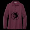 Women's Silk Touch Long Sleeve Polo Miniatura