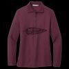 Women's Silk Touch Long Sleeve Polo Miniatura