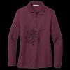 Women's Silk Touch Long Sleeve Polo Thumbnail