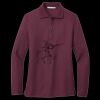 Women's Silk Touch Long Sleeve Polo Thumbnail
