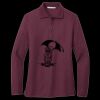 Women's Silk Touch Long Sleeve Polo Miniatura