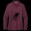 Women's Silk Touch Long Sleeve Polo Miniatura