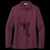 Women's Silk Touch Long Sleeve Polo Miniatura