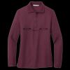 Women's Silk Touch Long Sleeve Polo Thumbnail