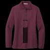 Women's Silk Touch Long Sleeve Polo Miniatura