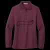 Women's Silk Touch Long Sleeve Polo Miniatura