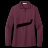 Women's Silk Touch Long Sleeve Polo Miniatura