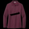 Women's Silk Touch Long Sleeve Polo Miniatura