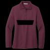 Women's Silk Touch Long Sleeve Polo Miniatura