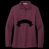 Women's Silk Touch Long Sleeve Polo Miniatura