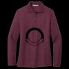 Women's Silk Touch Long Sleeve Polo Miniatura