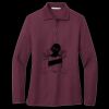 Women's Silk Touch Long Sleeve Polo Miniatura