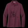 Women's Silk Touch Long Sleeve Polo Miniatura
