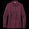 Women's Silk Touch Long Sleeve Polo Miniatura