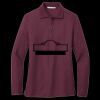 Women's Silk Touch Long Sleeve Polo Miniatura