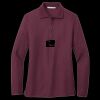 Women's Silk Touch Long Sleeve Polo Thumbnail