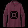 Women's Silk Touch Long Sleeve Polo Thumbnail