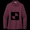 Women's Silk Touch Long Sleeve Polo Thumbnail