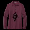 Women's Silk Touch Long Sleeve Polo Miniatura