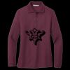 Women's Silk Touch Long Sleeve Polo Miniatura
