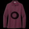 Women's Silk Touch Long Sleeve Polo Miniatura