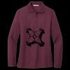 Women's Silk Touch Long Sleeve Polo Miniatura
