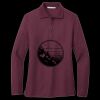 Women's Silk Touch Long Sleeve Polo Miniatura