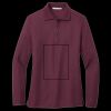 Women's Silk Touch Long Sleeve Polo Miniatura