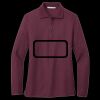 Women's Silk Touch Long Sleeve Polo Miniatura
