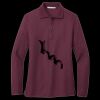 Women's Silk Touch Long Sleeve Polo Miniatura