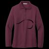 Women's Silk Touch Long Sleeve Polo Miniatura
