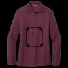 Women's Silk Touch Long Sleeve Polo Miniatura