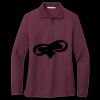 Women's Silk Touch Long Sleeve Polo Thumbnail