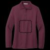 Women's Silk Touch Long Sleeve Polo Miniatura