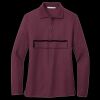 Women's Silk Touch Long Sleeve Polo Miniatura