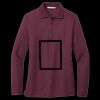 Women's Silk Touch Long Sleeve Polo Miniatura