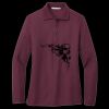 Women's Silk Touch Long Sleeve Polo Miniatura