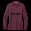 Women's Silk Touch Long Sleeve Polo Miniatura