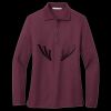 Women's Silk Touch Long Sleeve Polo Thumbnail