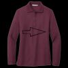Women's Silk Touch Long Sleeve Polo Miniatura