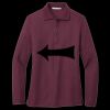Women's Silk Touch Long Sleeve Polo Miniatura