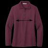 Women's Silk Touch Long Sleeve Polo Miniatura