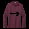 Women's Silk Touch Long Sleeve Polo Miniatura
